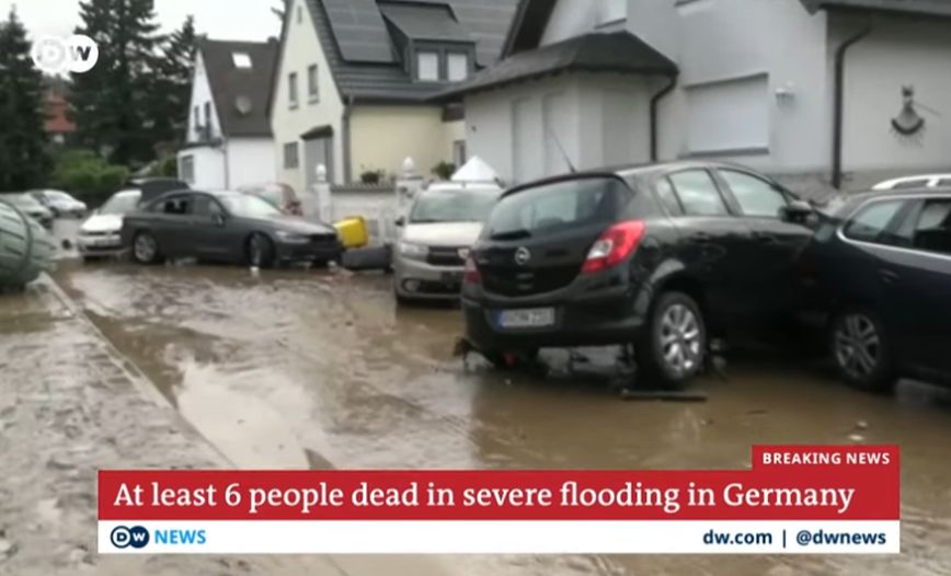 Τραγωδία χωρίς τέλος στη Γερμανία: Στους 20 οι νεκροί από τις πλημμύρες