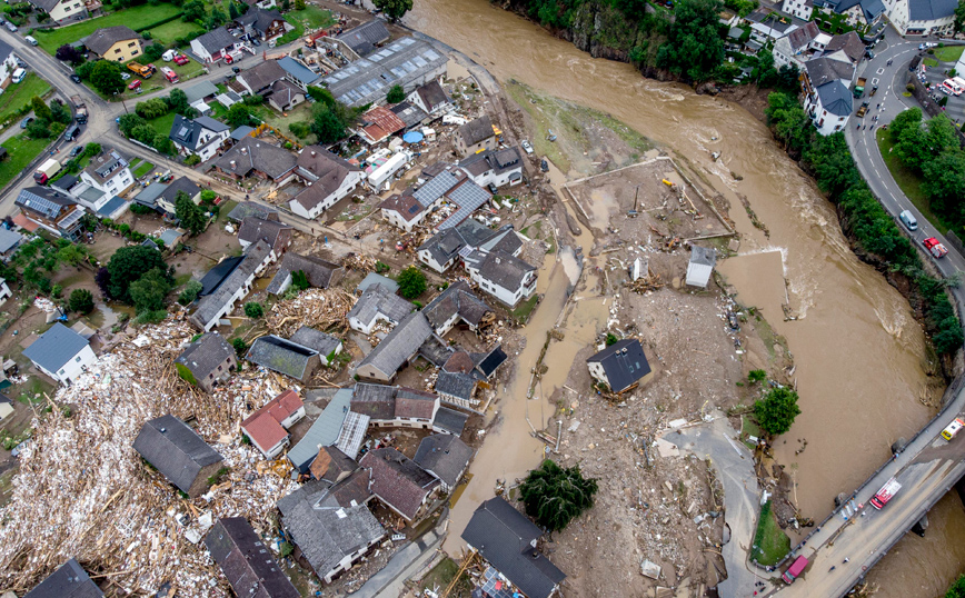 Τουλάχιστον 1.300 οι αγνοούμενοι στη Γερμανία μετά τις πλημμύρες