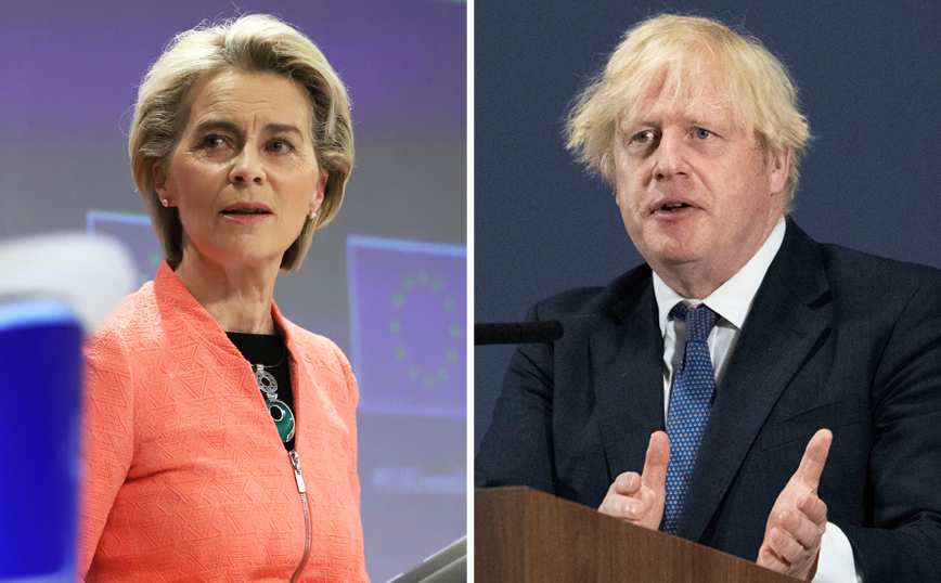 Tζόνσον προς ΕΕ: Επανεξετάστε τις μετά το Brexit προτάσεις – «Δεν επαναδιαπραγματεύομαστε», λέει η Ούρσουλα φον ντερ Λάιεν