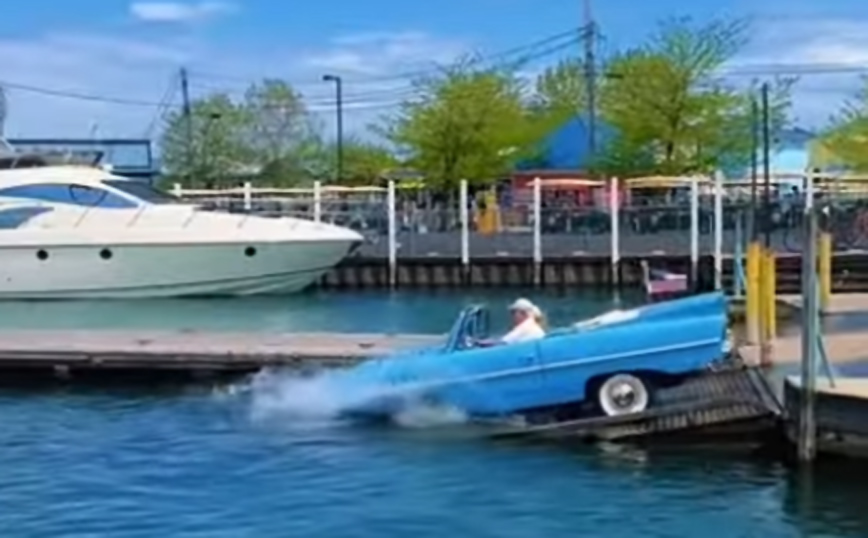 Βαρκάδα και βόλτα με το αυτοκίνητο δύο σε ένα