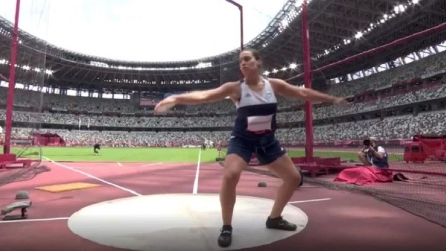 Ολυμπιακοί Αγώνες 2020: Πάλεψε, αλλά δεν προκρίθηκε στον τελικό της δισκοβολίας η Αναγνωστοπούλου