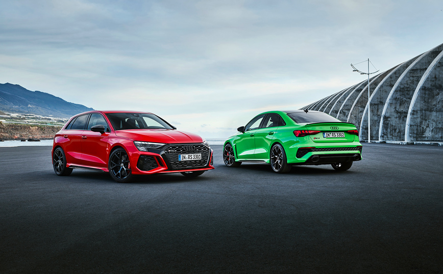 Νέο Audi RS3: Με 400 ίππους και επιτάχυνση 0-100 σε 3,8΄΄