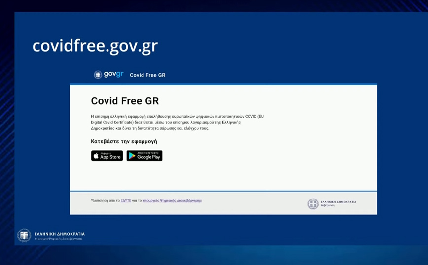 Covid Free GR: Αυτή είναι η εφαρμογή στα κινητά για να μπαίνουμε σε κλειστούς χώρους – Πώς λειτουργεί