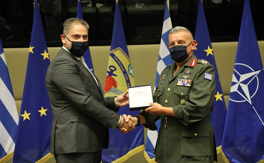 Η Εταιρία Διανομής Αερίου Αττικής εγκαινίασε την ολοκλήρωση του Έργου Σύνδεσης Φυσικού Αερίου στο Στρατόπεδο «Παπάγου»