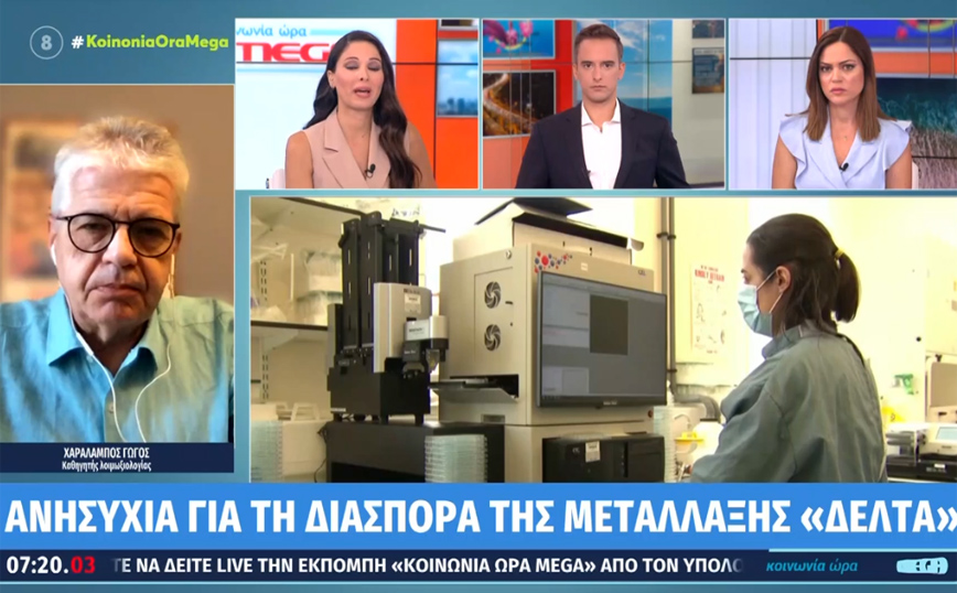 Προειδοποιεί ο Γώγος: Μεγάλη η διασπορά στην κοινότητα – Μπορεί να φτάσουμε τα 5.000 κρούσματα τον Αύγουστο