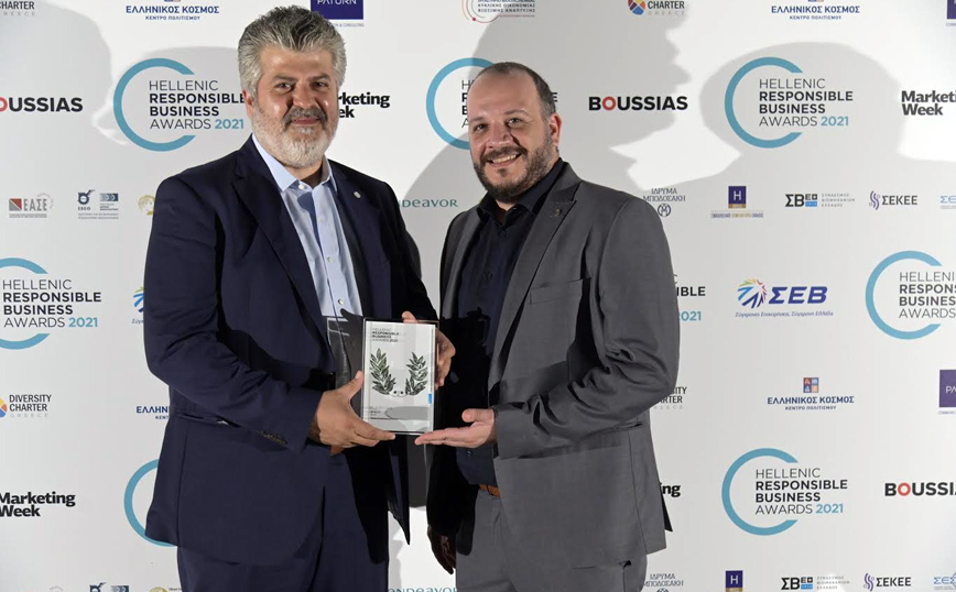 Η HP Hellas διακρίθηκε στα Hellenic Responsible Business Awards 2021