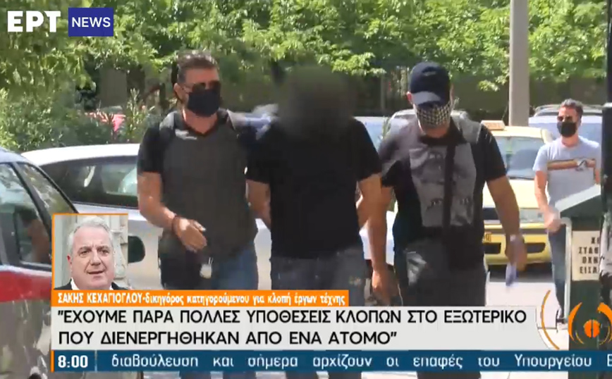 Κεχαγιόγλου για κλοπή στην Εθνική Πινακοθήκη: Ο πελάτης μου ομολόγησε &#8211; Περιέγραψε αναλυτικά την κλοπή σε έξι σελίδες