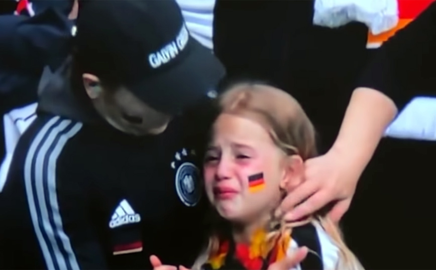Euro 2020: Μαζεύτηκαν 42.000 ευρώ για το κοριτσάκι που έκλαιγε στο Αγγλία &#8211; Γερμανία και η οικογένεια τα χαρίζει