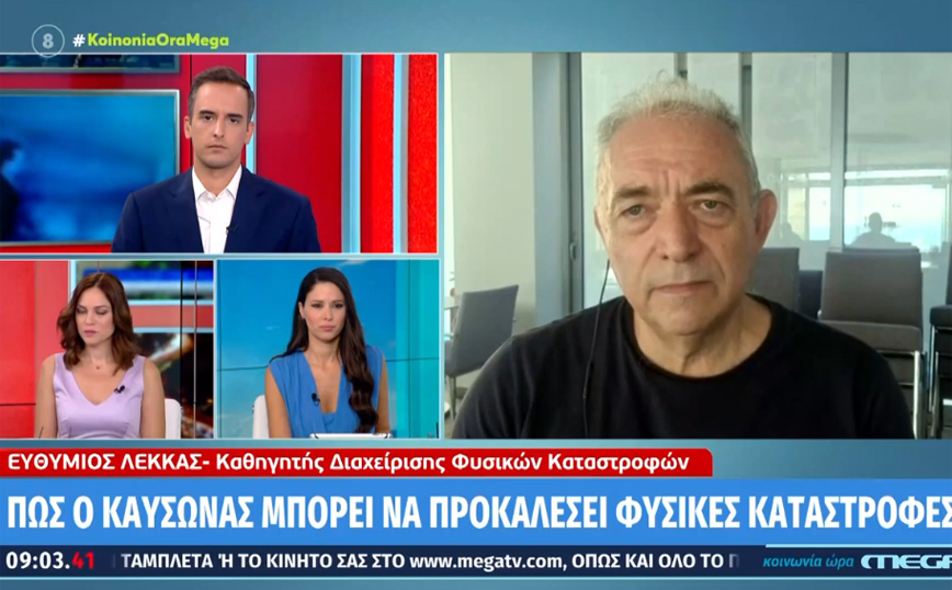 Λέκκας: Να προσαρμοστούμε στα φαινόμενα της κλιματικής κρίσης – Η διαφορά με την κλιματική αλλαγή