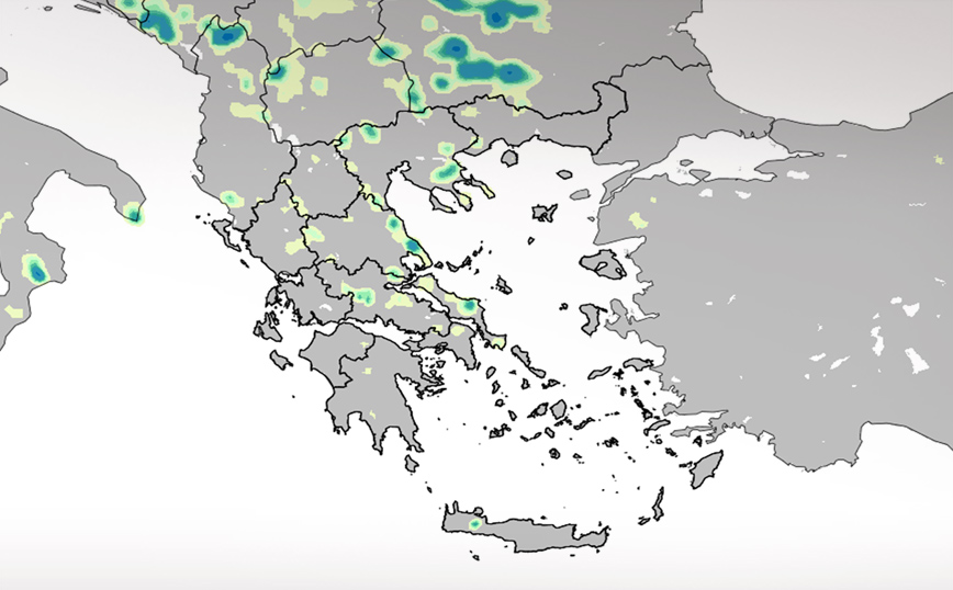 Καιρός: Τοπικές βροχές και καταιγίδες μετά το μεσημέρι – Ποιες περιοχές θα επηρεαστούν περισσότερο