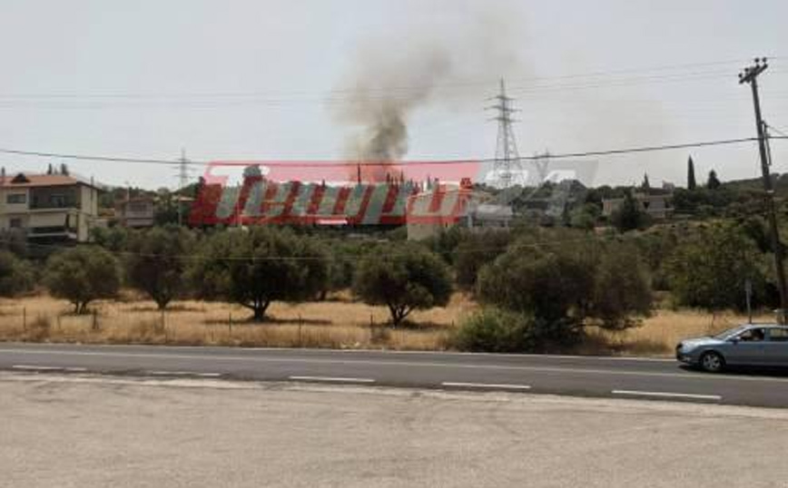 Φωτιά τώρα στον Προφήτη Ηλία στην Πάτρα &#8211; Εκκενώνονται σπίτια