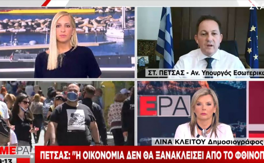 Πέτσας: «Παράθυρο» για υποχρεωτικό εμβολιασμό στην εστίαση