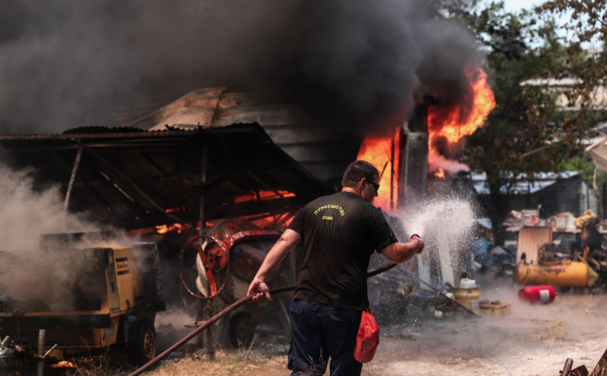 Τις 45 έφτασαν οι δασικές πυρκαγιές το τελευταίο 24ωρο