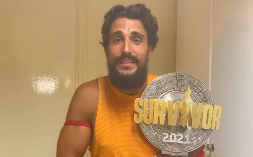 Survivor 2021: Τα πρώτα λόγια του Σάκη Κατσούλη μετά τη νίκη του