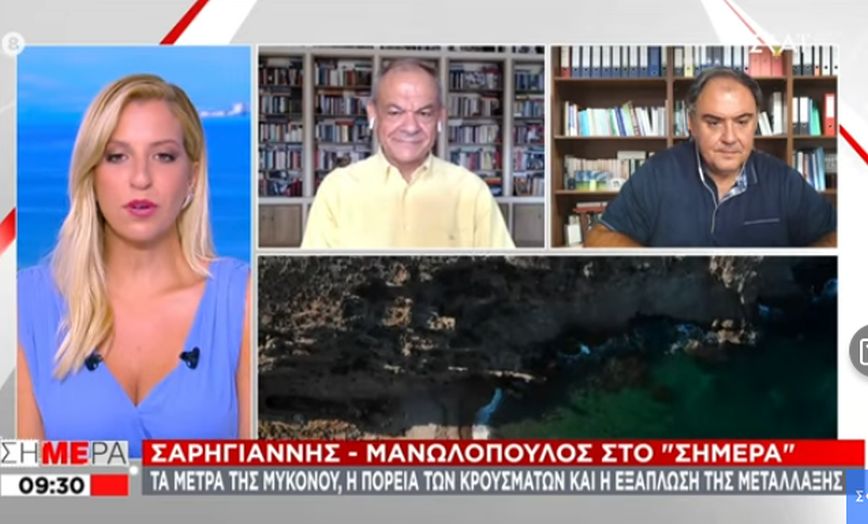 Κορονοϊός: Για επιβράδυνση της αυξητικής πορείας μιλά ο Σαρηγιάννης – Το κακό σενάριο