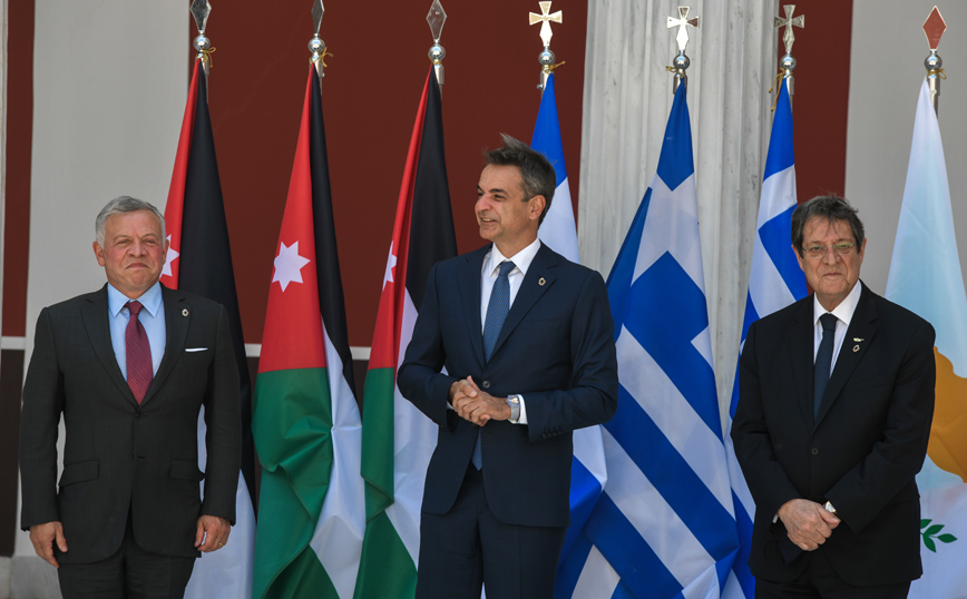 Κοινή δήλωση Ελλάδας – Ιορδανίας – Κύπρου: Δίκαιη, συνολική και βιώσιμη επίλυση του Κυπριακού