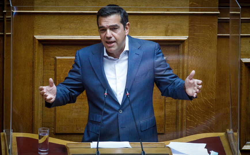 Τσίπρας: Σήμερα είναι ημέρα ντροπής για τη Δημοκρατία