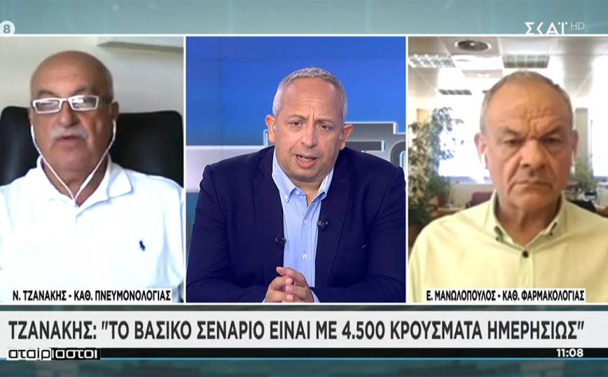 Κορονοϊός: Τα σενάρια για τα κρούσματα τον Αύγουστο – Μπορεί να φτάσουν τις 6.500