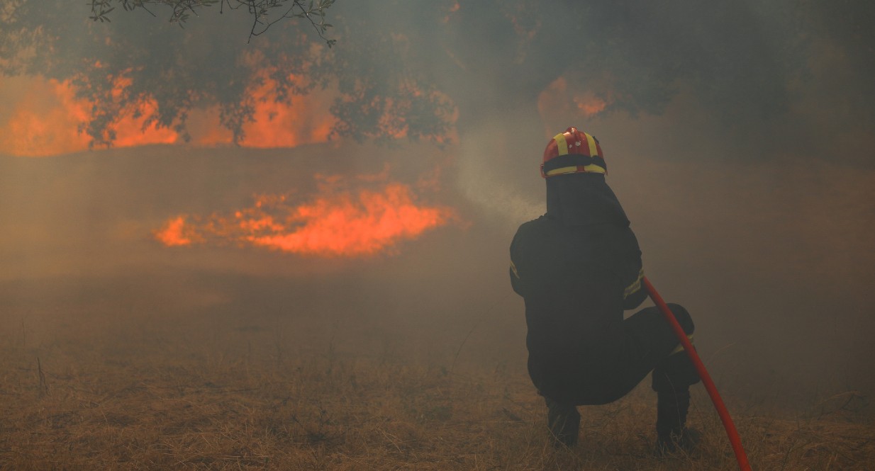 Φωτιά στη Ροδόπη: Νέο μήνυμα του 112 για εκκένωση των περιοχών Πολύανθο, Σώστη και Ληνό