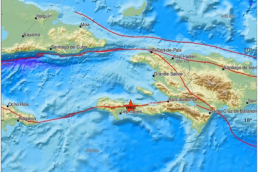 Ισχυρή σεισμική δόνηση έπληξε την Αϊτή