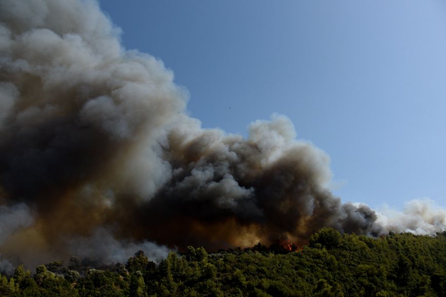 Αχαΐα: Μεγάλη μάχη των πυροσβεστικών δυνάμεων στη Ζήρια – Τουλάχιστον 10 σπίτια κάηκαν ολοσχερώς