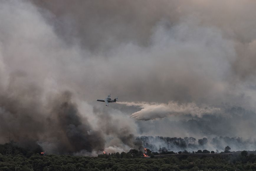 Φωτιά στη Μεσσηνία: Μαίνεται η πυρκαγιά στη Μέλπεια &#8211; Εκκενώθηκαν 9 οικισμοί