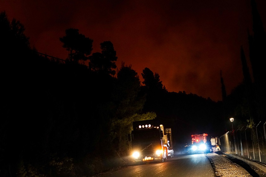 Φωτιά στην Ηλεία: Τέσσερα πύρινα μέτωπα σε εξέλιξη