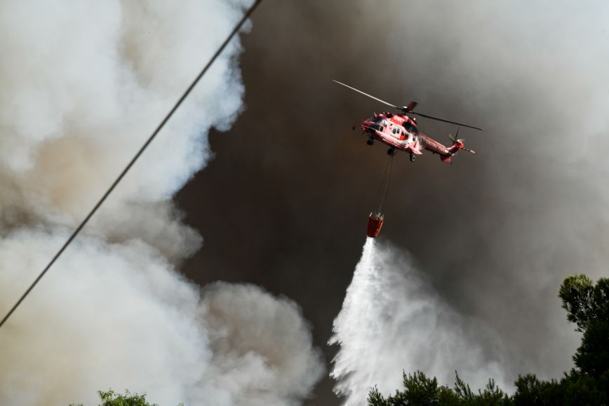 Μεγάλη μάχη στα μέτωπα της πυρκαγιάς στην Ηλεία &#8211; Στην περιοχή του Λάλα τα μεγάλα προβλήματα