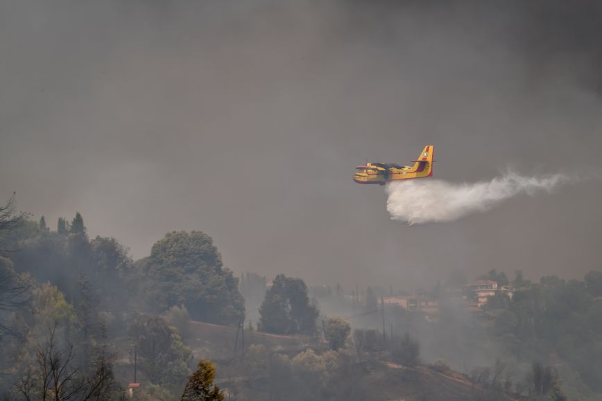 Πυροσβεστική: Νέα φωτιά στην Εύβοια &#8211; Σε εξέλιξη η μάχη στο Άγιο Όρος και τα Ιωάννινα