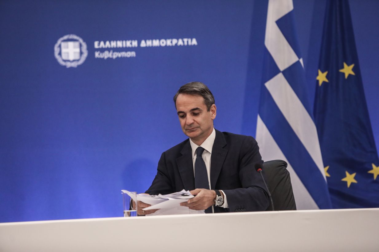 Με τον πρόεδρο της FIFA συναντήθηκε ο Κυριάκος Μητσοτάκης