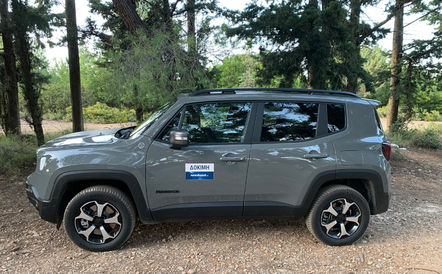 Οδηγούμε το Jeep Renegade 1.3Τ PHEV 4xe Trailhawk 240 PS