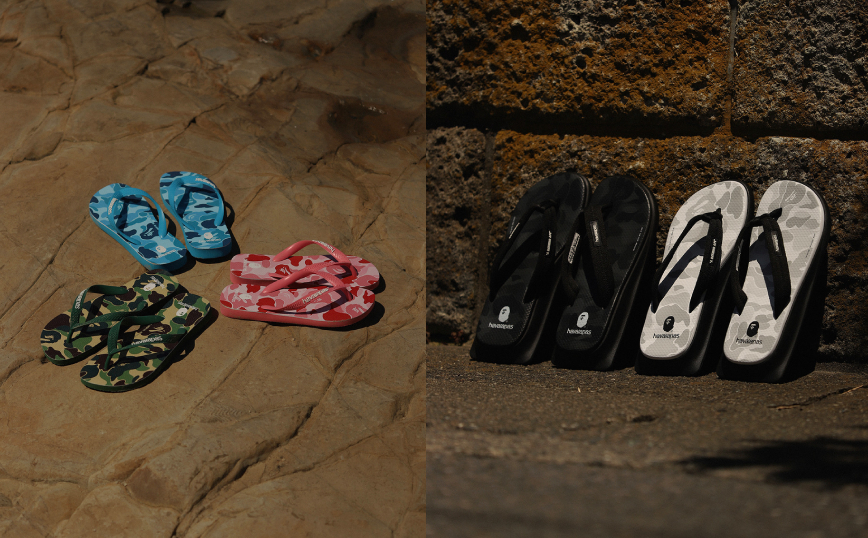 Havaianas και A BATHING APE® ανακοινώνουν την αποκλειστική τους συνεργασία