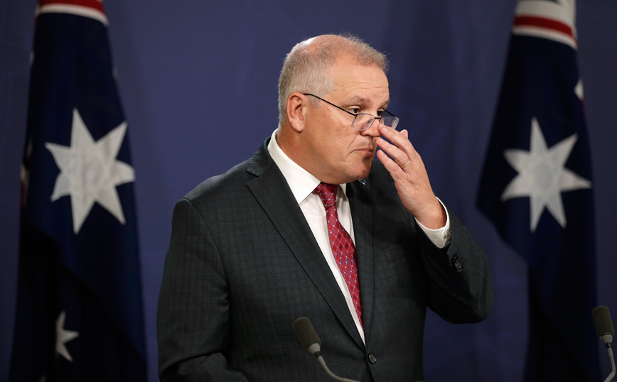 Αυστραλός Πρωθυπουργός: Πρέπει να μάθουμε να ζούμε με τον κορονοϊό