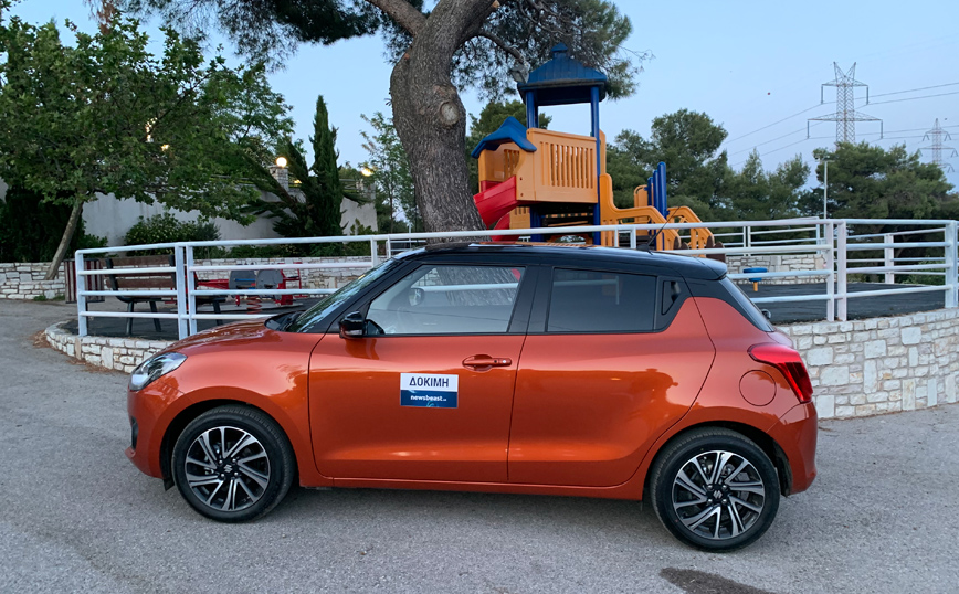 Οδηγούμε το Suzuki Swift 1.2 Dualjet Hybrid CVT