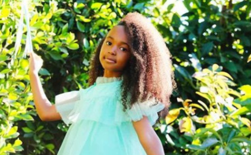 LeBron James’s 6-year-old daughter Zuri… is a princess