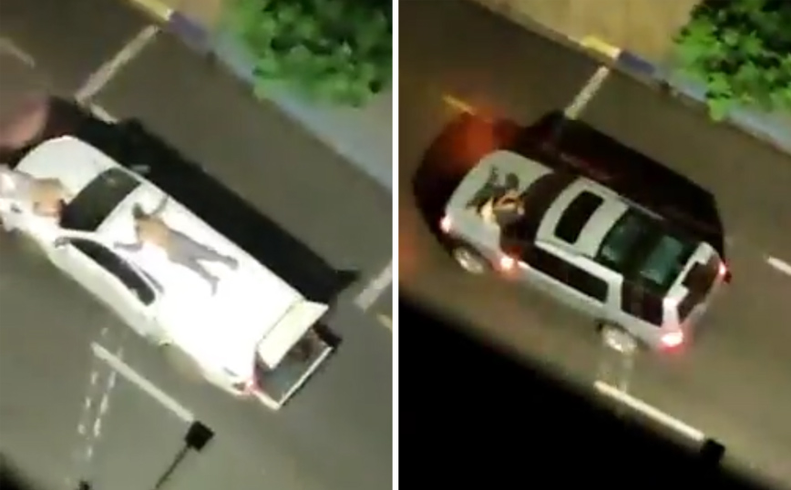 Σοκαριστικές εικόνες: Έδεσαν ομήρους σε αμάξια ως ανθρώπινες ασπίδες για να αποφύγουν τις σφαίρες