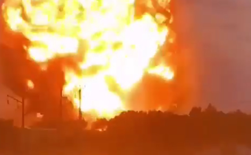 Συγκλονιστικό βίντεο με έκρηξη σε αποθήκη πυρομαχικών στο Καζακστάν &#8211; Εννέα οι νεκροί