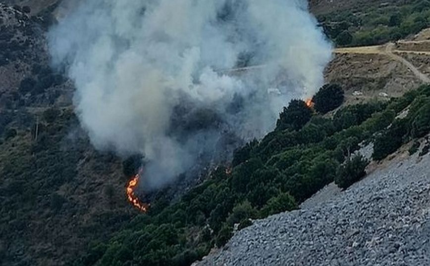 Φωτιά στο Λασίθι &#8211; Προσοχή εφιστά ο δήμαρχος