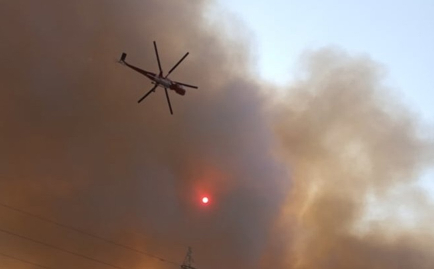 Φωτιά στη Ρόδο: Συνεχίζεται η «μάχη» με τις φλόγες &#8211; Εκκενώθηκε το χωριό της Ψίνθου