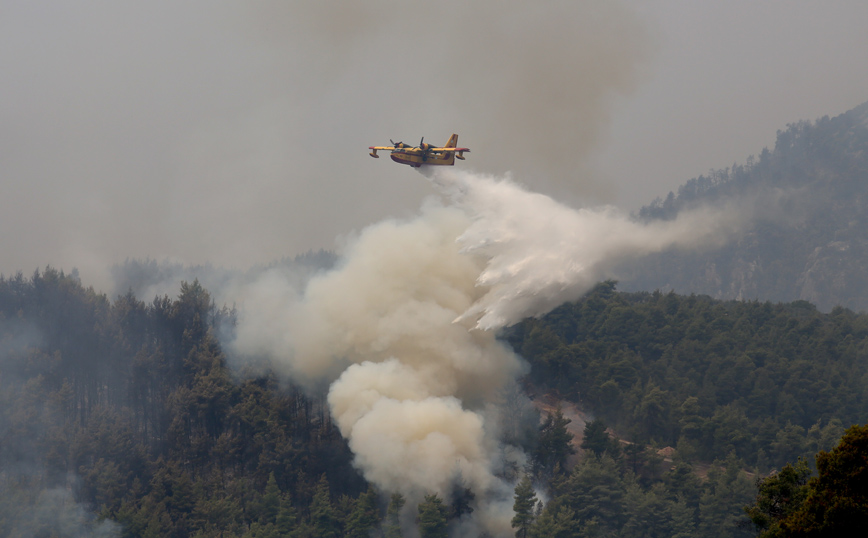 Γαλλική βοήθεια στα μέτωπα των πυρκαγιών &#8211; Δύο Canadair θα επιχειρούν στο πλευρό των Ελλήνων πυροσβεστών