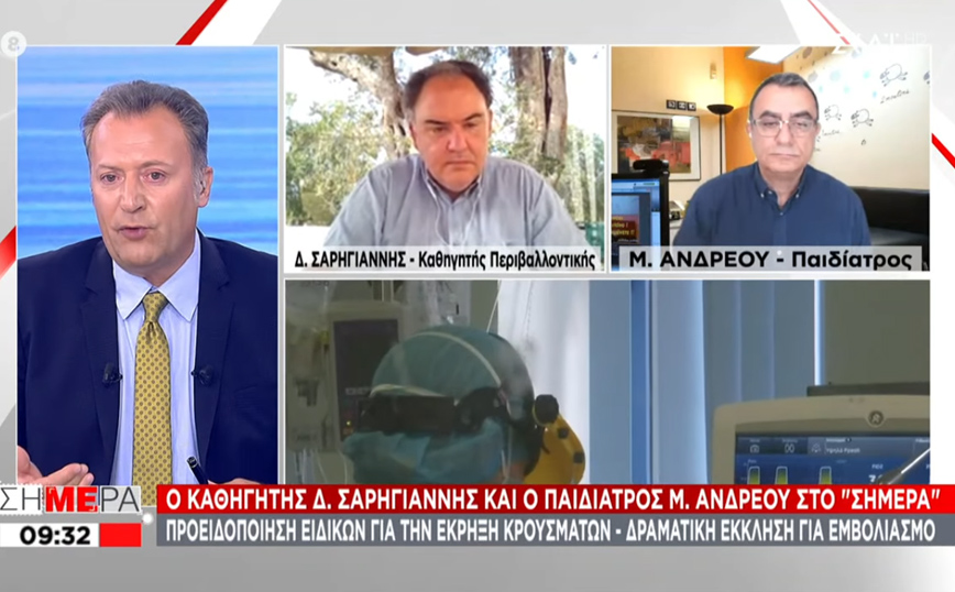 Σαρηγιάννης: 4.000-5.000 κρούσματα μέχρι τέλος Αυγούστου αν συνεχίσουμε να μην έχουμε μέτρα