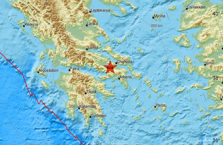 Θήβα: Δύο σεισμοί μέσα σε 30 δευτερόλεπτα