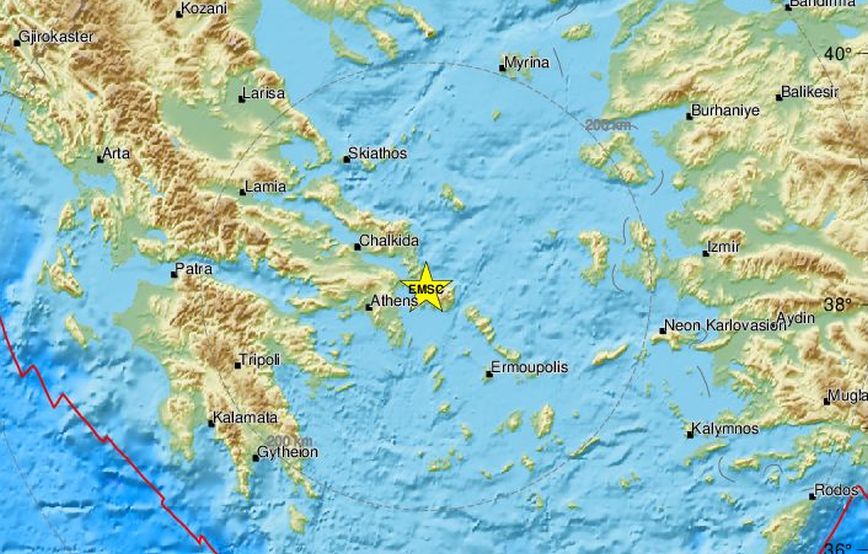 Σεισμός ταρακούνησε την Αθήνα