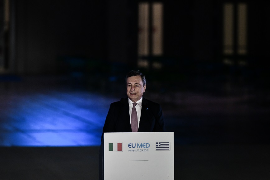 EuroMed 9 – Ντράγκι: Υπέρ της διεύρυνσης της ομάδας των μεσογειακών χωρών η Ιταλία