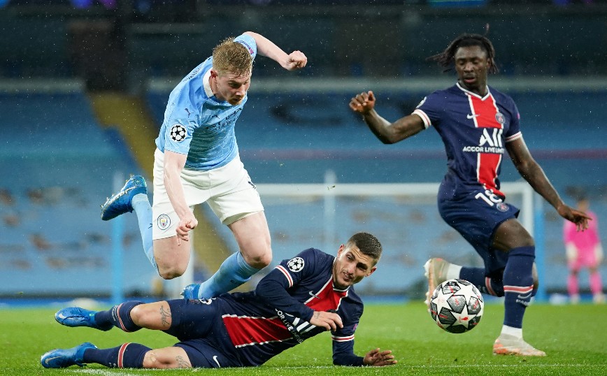 Ο Ντε Μπρόινε και ο Μάρκο Βεράτι Ο Ντε Μπρόινε και ο Μάρκο Βεράτι