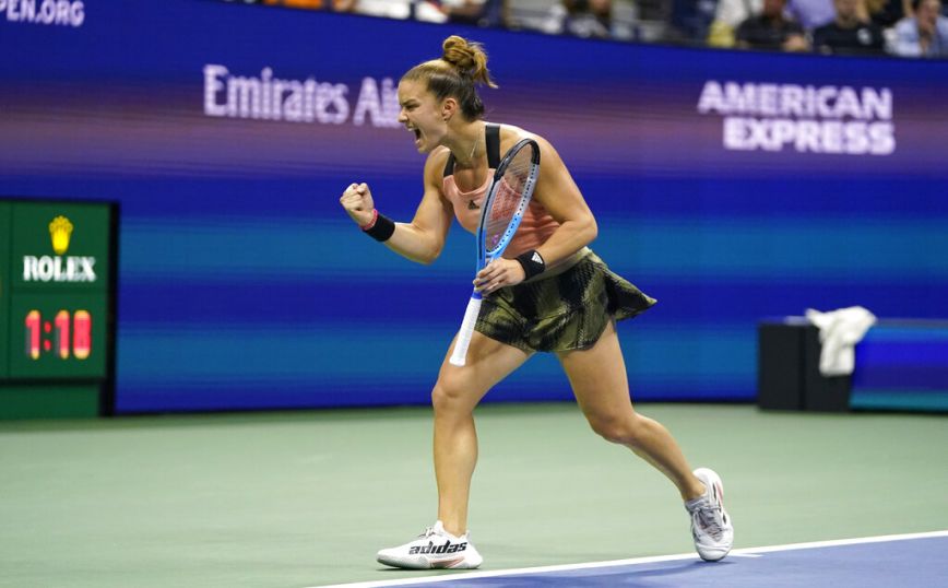 US Open: Ονειρεμένη πρόκριση στα ημιτελικά για την εντυπωσιακή Μαρία Σάκκαρη