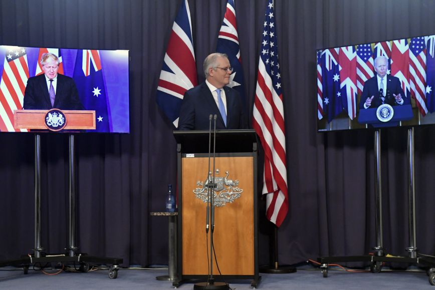 AUKUS: «Είχαμε ενημερώσει τον Μακρόν έγκαιρα» λέει ο Αυστραλός πρωθυπουργός