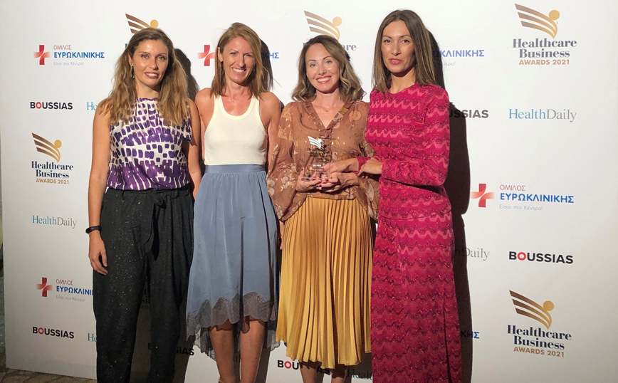 Η Amgen Hellas βραβεύτηκε στην τελετή απονομής των Healthcare Business Awards 2021