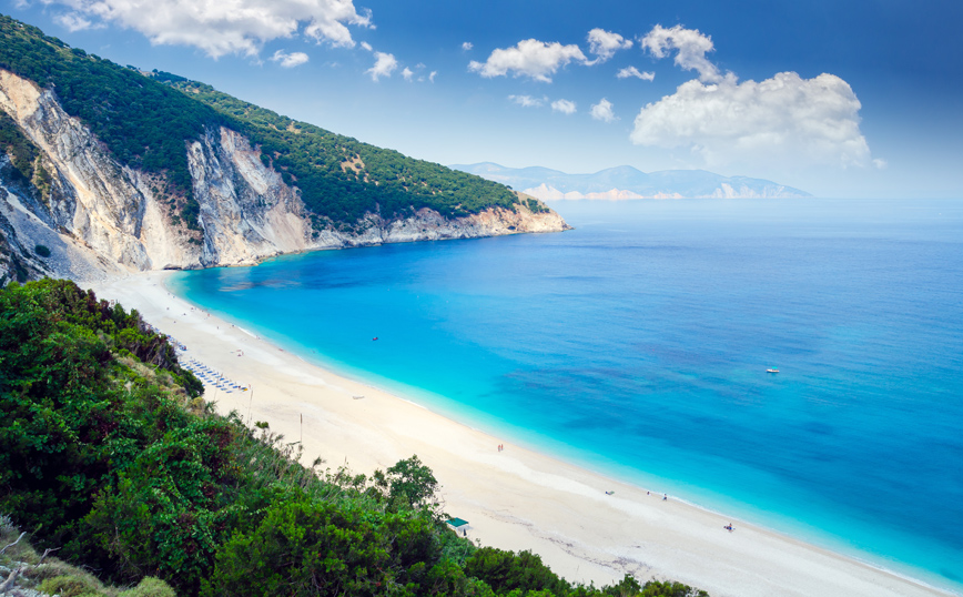 Η παραλία του Μύρτου στην Κεφαλονιά Η παραλία του Μύρτου στην Κεφαλονιά