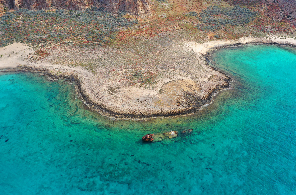 Κρήτη &#8211; Η ιστορία πίσω από το εντυπωσιακό ναυάγιο της Γραμβούσας